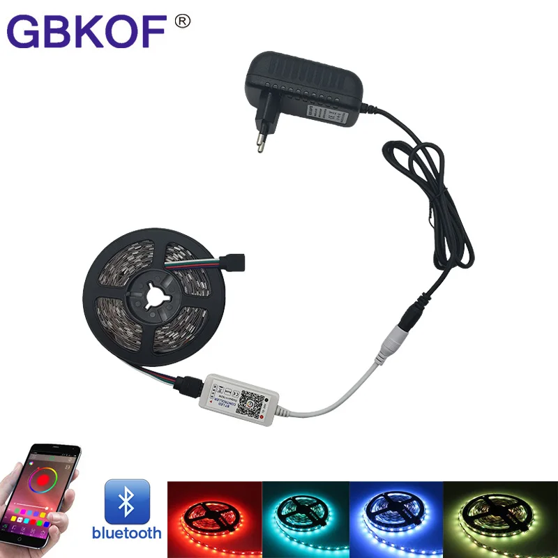М 10 м 5 RGB светодиодные ленты SMD 5050 свет гибкая лента IP65 водосветодио дный стойкая