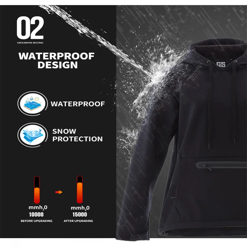 GSON SNOW Brand Winter Ski Jacket Women Waterproof Windproof Snowboard Outdoor Sports Snow Skiing Snowboarding Male | Спорт и