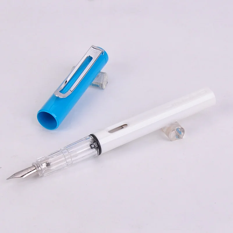 1 шт. Jinhao двухцветные милые перьевые ручки F Nib 0 5 мм чернильные для письма