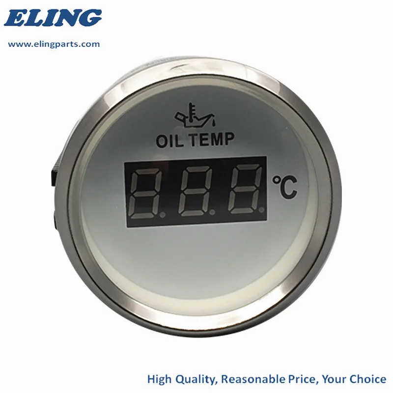 Цифровой измеритель температуры масла водонепроницаемый 2 дюймовый