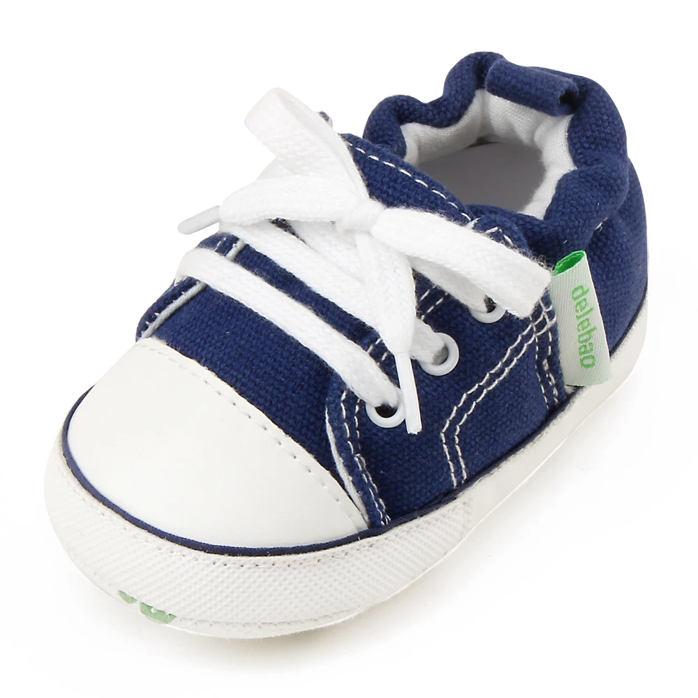 Парусиновая обувь для новорожденных классические кроссовки хлопковая мягкая