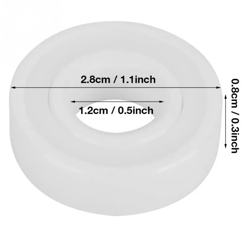 2 шт. 6001 2RS Полный керамический ZrO2 шариковый подшипник Высокая точность