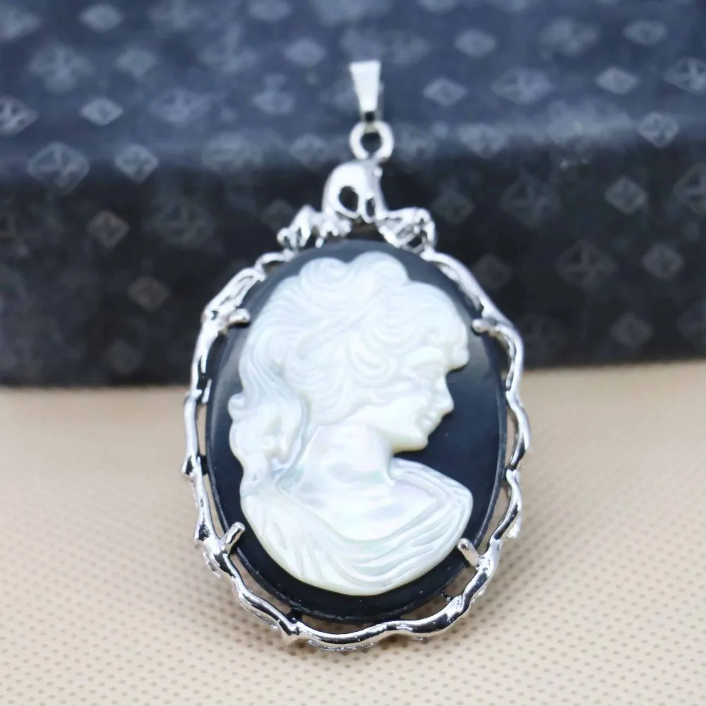 34*51mm Ethnic Chic Prevalent character Abalone seashell sea shell pendant embroider craft jewelry making design diy Accessories | Украшения