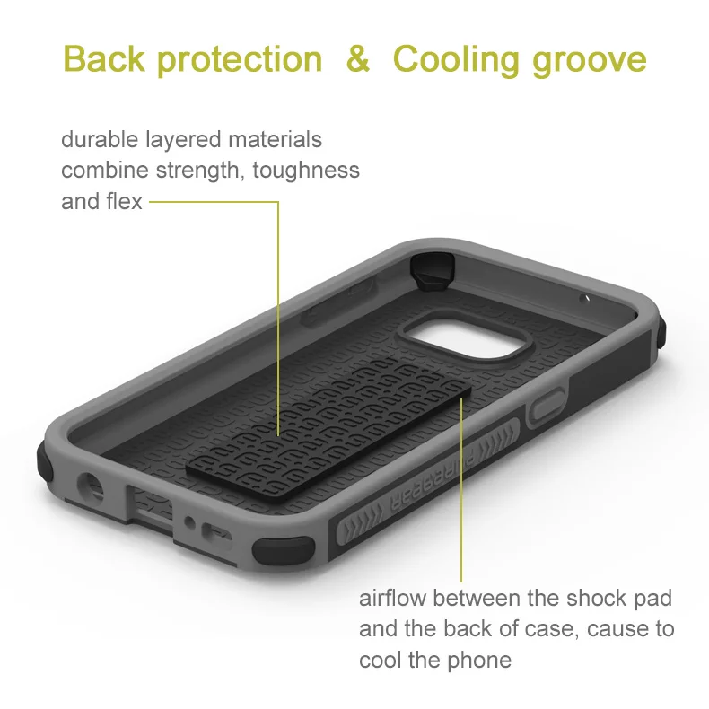 Puregear оригинальный открытый Anti Shock DualTek Extreme Case для samsung Galaxy S7 с розничной упаковке