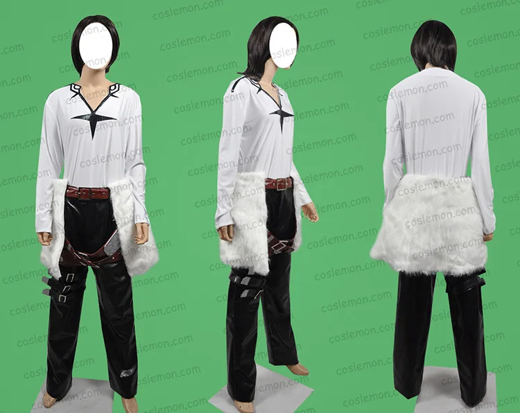 FINAL FANTASY VI Squall Leonhart Косплей Костюм Хэллоуин униформа наряд любой размер