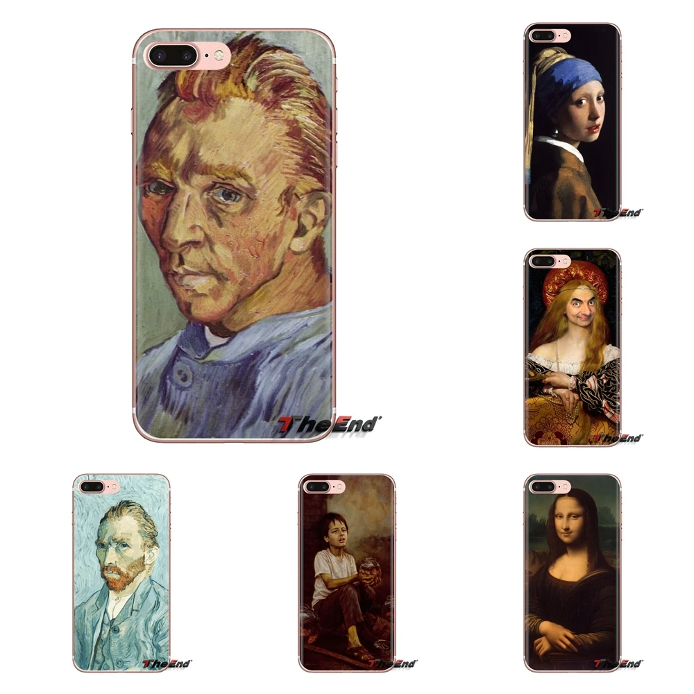 Transparent Soft Shell Cases For Oneplus 3T 5T 6T Nokia 2 3 5 6 8 9 230 3310 2.1 3.1 5.1 7 Plus 2017 2018 World Famous Paintings |