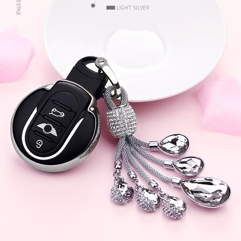 Для BMW mini cooper key защитное покрытие модификация Мини-Автомобильный ключ цепочка