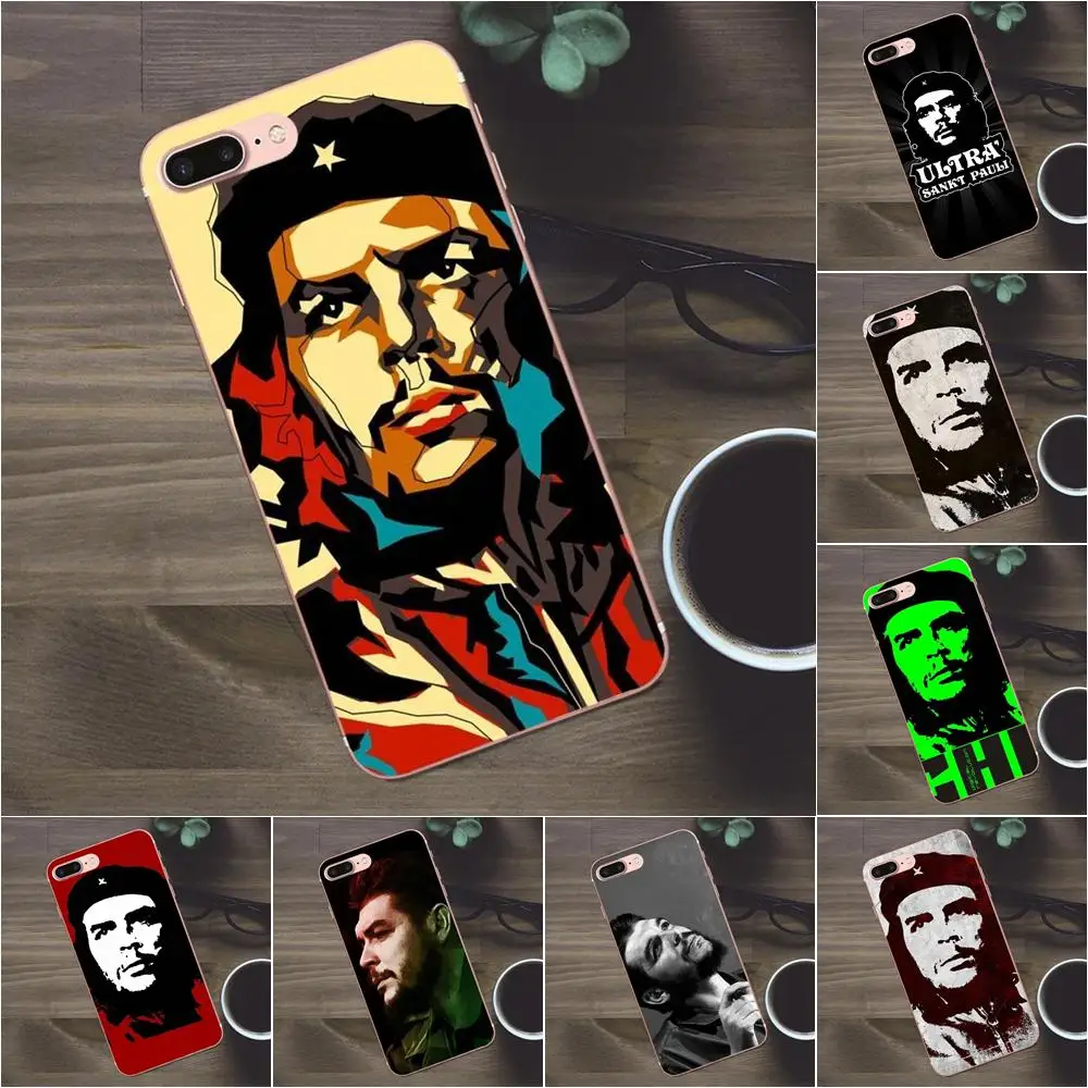 Bixedx Ernesto Guevara El Che для Huawei G8 Honor 5C 5X 6 6X 7 8 9 Y5II Mate P7 P8 P9 P10 P20 Lite Plus 2017 мягкие сумки Чехлы |
