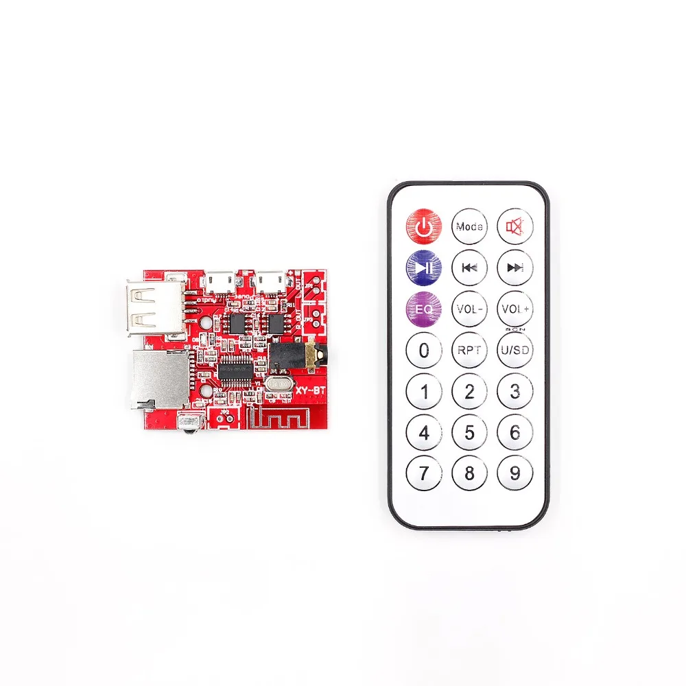 Автомобильная плата декодирования Bluetooth 4 1 MP3 WAV 3 Вт усилитель динамика модуль