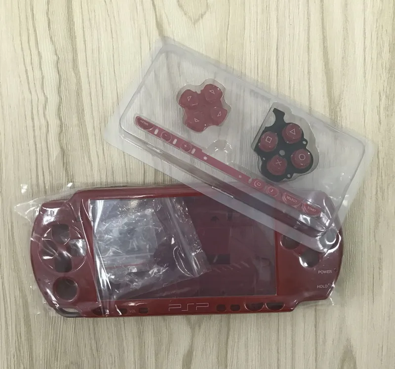 Сделано в Китае для psp2000 psp 2000 тонкая консоль чехол Корпус ремонт корпуса с