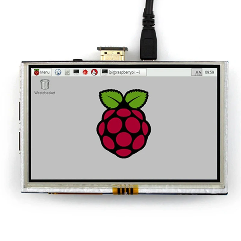 5 дюймовый сенсорный ЖК экран 800x480 дисплей для бананового Pi Raspberry 2 3 Model B /