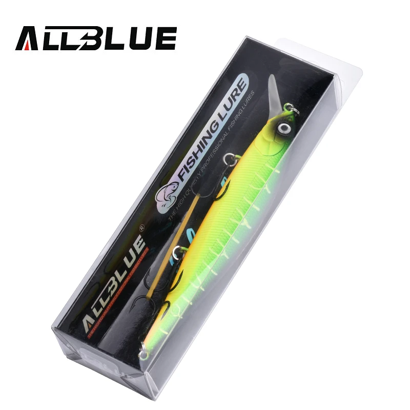 ALLBLUE KRAKEN 115SP Suspend 16,4 г 115 мм Воблер для дайвинга 0,8-1,2 м длинная наживка для рыбной ловли гольян Щука бас рыболовные приманки снасти