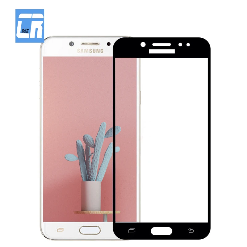 Полное покрытие закаленное стекло для Samsung Galaxy J3 J5 J7 2017 года 2016 защита экрана Prime