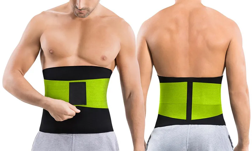CHENYE Для Мужчин's Термальность для похудения Ремни с Body Shaper пояс мужской талии Корректирующее белье Пояс моделирующий пояс для похудения корсет