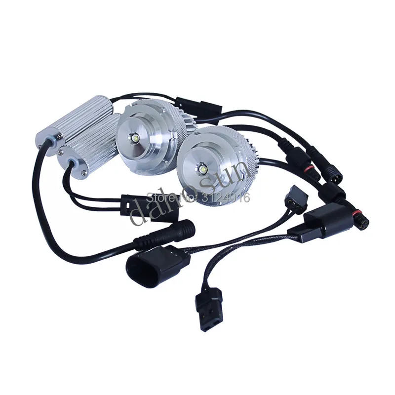 Светодиодная лампа Angel Eyes E60 LCI 10 Вт для BMW 2007-2010 оригинальная автомобильная фара с