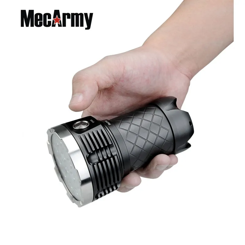USB Перезаряжаемые фонарик MecArmy PT60 16 x CREE XP-G2 S4 светодиодный Макс. 9600 люмен походный фонарь со встроенным аккумулятором
