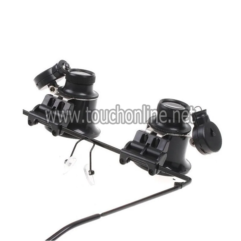 20X лупа лампа со светодиодной подсветкой глаз Ювелир Часы Ремонт очки |