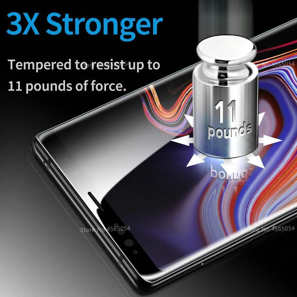 Новая полностью клеевая пленка для Samsung Galaxy S10e M20 N10 стекло защитная полное