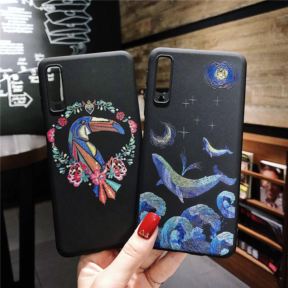 Силиконовый чехол для samsung Galaxy A50 чехол для samsung Galaxy S10 S9 S8 плюс A7 A6 A8 плюс A9 J6 J8 A30 A70 Мягкий ТПУ чехол с мультипликационным рисунком