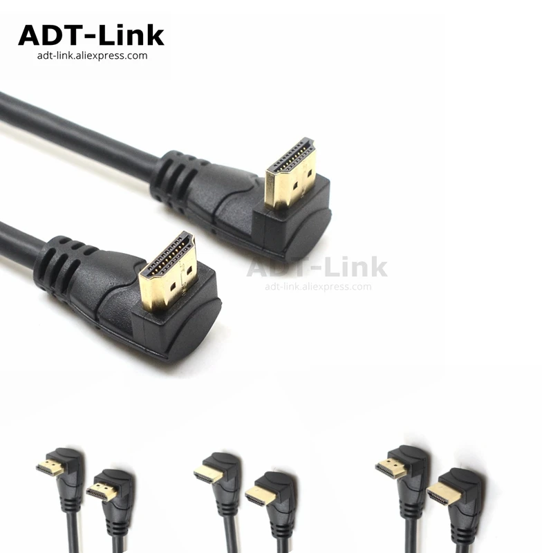 4K HD 2 0 кабель с углом поворота 90/270 градусов HDMI совместимый 2K * 1 фут фута 6 футов 1080P