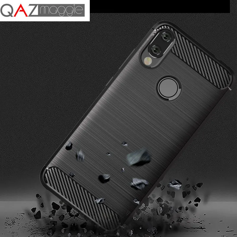 Чехол для Xiaomi Redmi Note 7 силиконовый мягкий ТПУ чехол с текстурой из матового