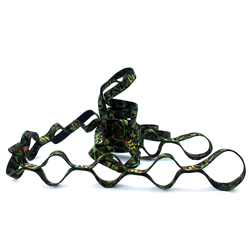 Goodwin Camouflage Hammock Straps 250cmX2CM 2800 LBS 15+1 Loops | Мебель
