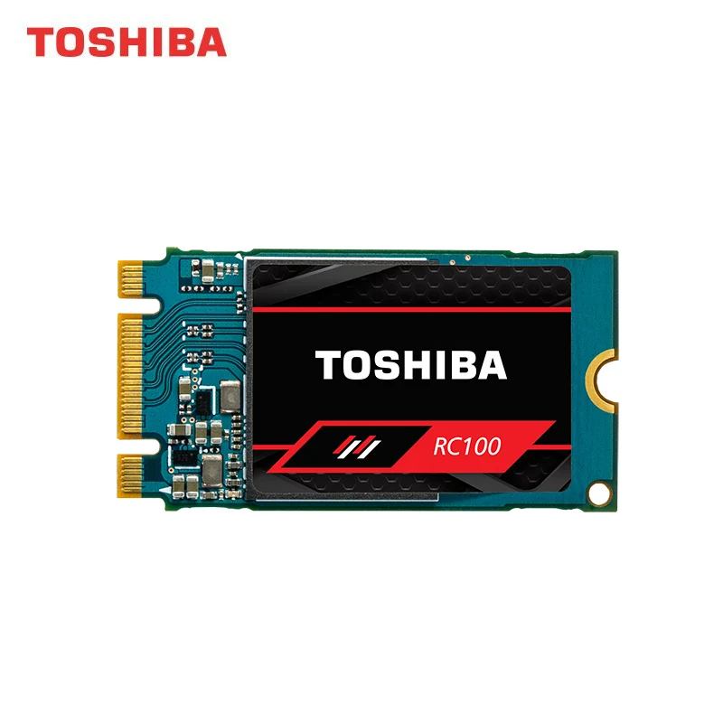 НОВЫЙ TOSHIBA NVMe 240 ГБ M.2 2242 PCIe 3 0*2 SSD Внутренний твердотельный диск 1600 МБ/с. для