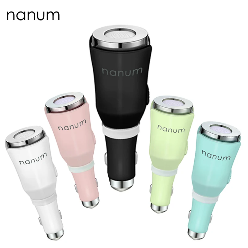 

Nanum Air Freshener Tulip Car Aroma Mini USB Aromatherapy Essential Oil Diffuser Mist Maker Fogger