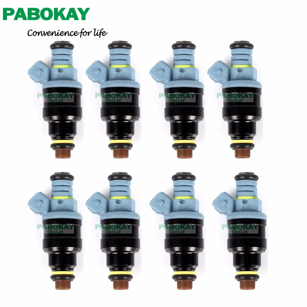

8 pieces x for Flow Matched Fuel Injector Set 92-97 Ford 7.5 0280150947
