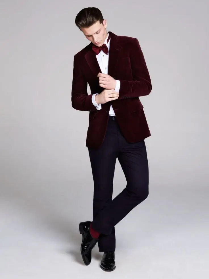 2015 бархат жених смокинги подходит для мужчины 3 шт. костюмы ( куртка + брюки