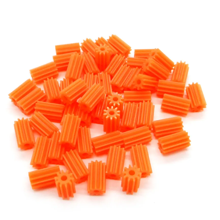 

102A 0,5 M длинная Шестерня 10 зубьев маленький мягкий пластиковый рулевой механизм, БПЛА, DIY модельные игрушечные аксессуары 100 шт./лот