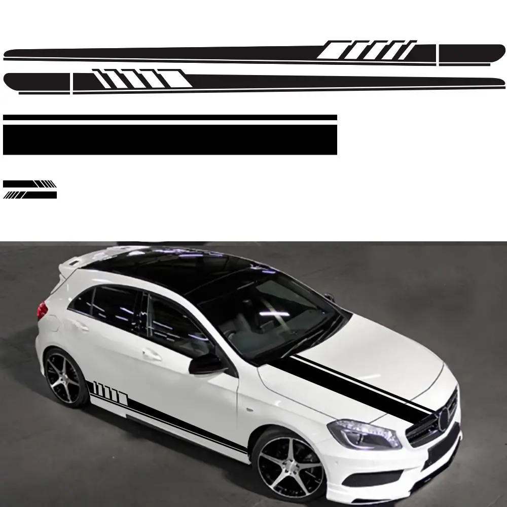 Самодельные автомобильные наклейки для кузова автомобиля виниловые боковые