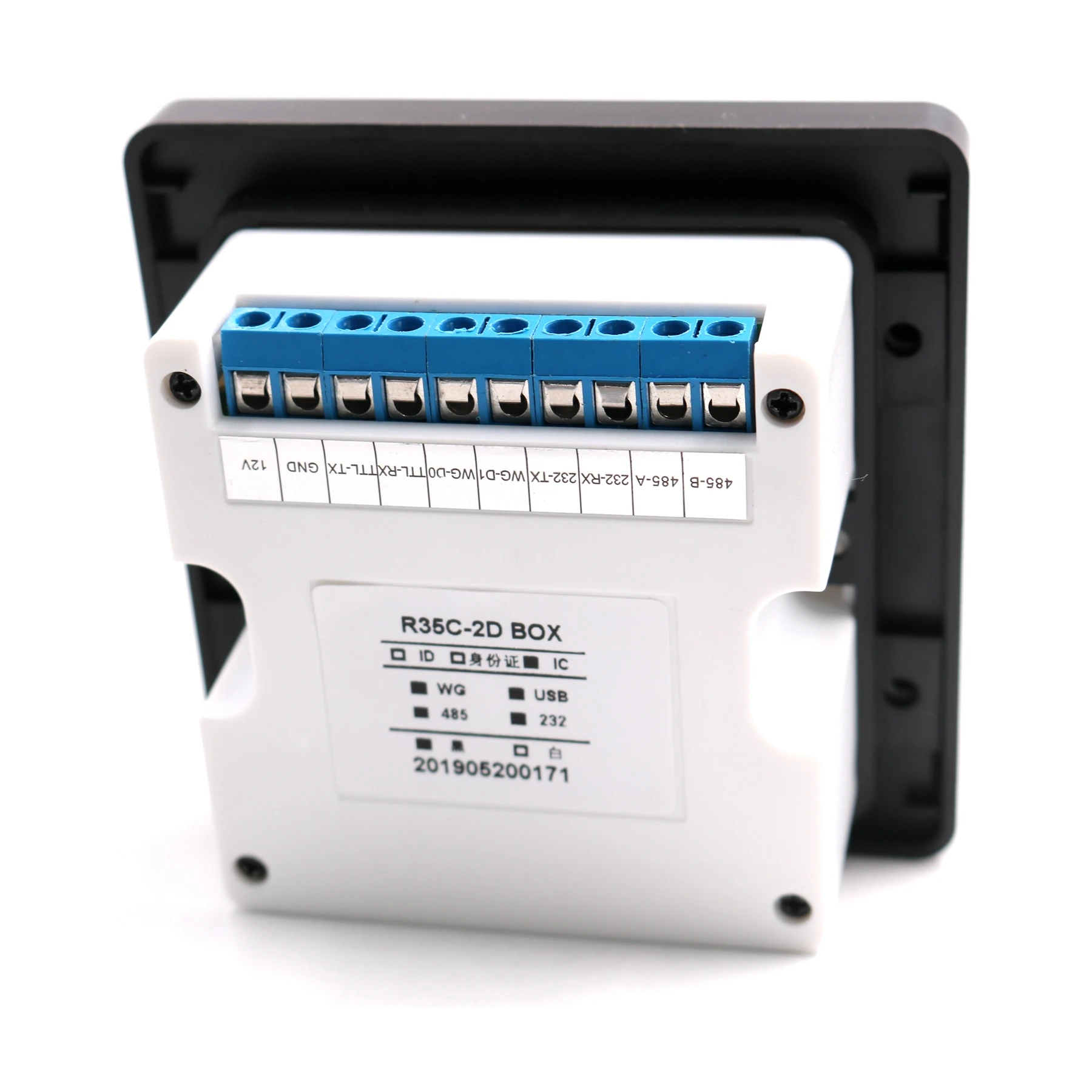 Считыватель штрих кодов RFID 12В 13 56 МГц 125 кГц 2D QR код Wi Fi USB RS232 TTL RS485