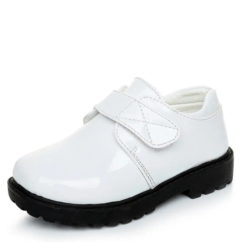 Туфли кожаные в британском стиле для мальчиков обувь школьных выступлений