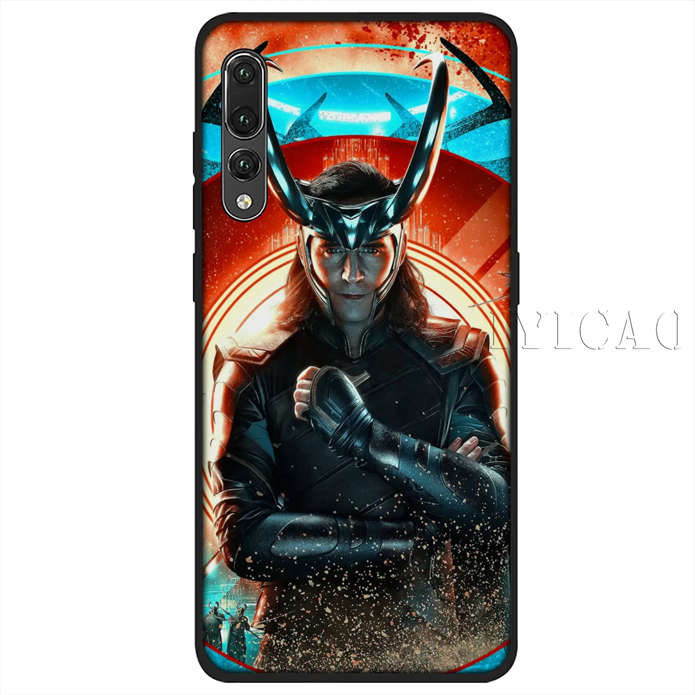 IYICAO Thor Marvel Loki Мягкий силиконовый чехол для телефона Huawei P30 P20 Pro P10 P9 P8 Lite Mini 2017 2016 2015