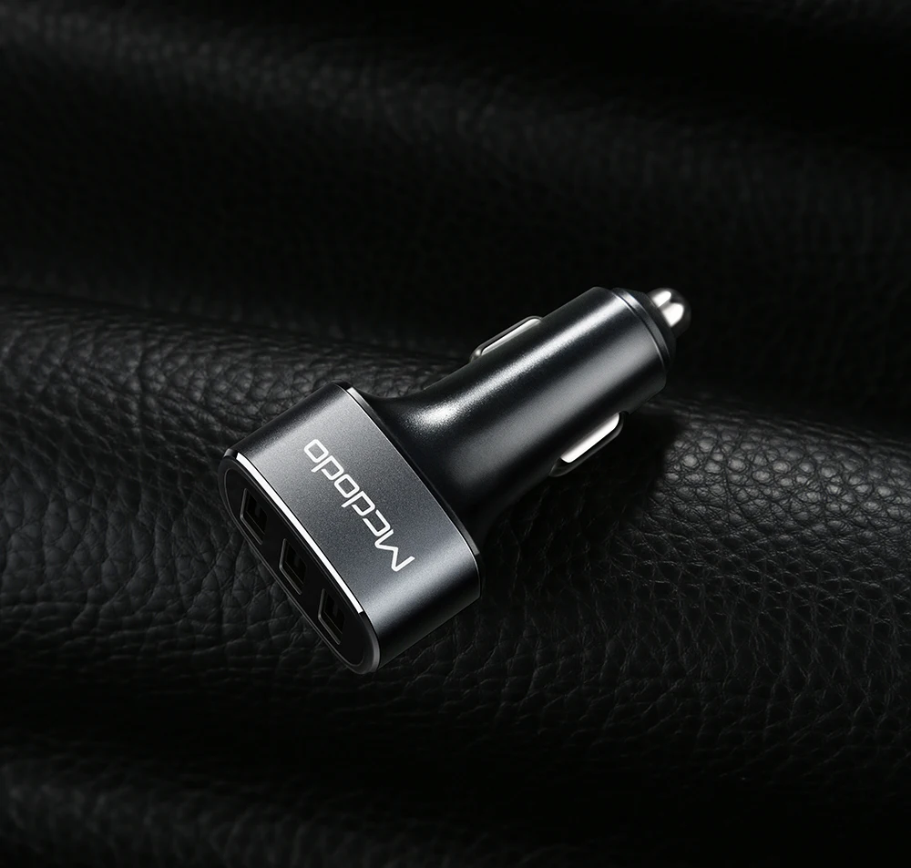 Mcdodo 3 usb порта USB Автомобильное зарядное устройство для универсального мобильного телефона 5.2A быстрое зарядное устройство для iPhone Xiaomi автомобильное зарядное устройство USB адаптер в автомобиль