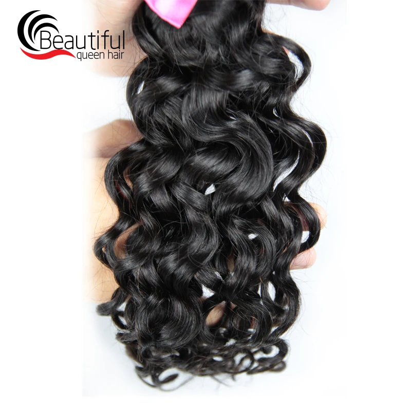 Красивые queen hair перуанская волна волос 4 Связки/Lot 100% пряди человеческих для
