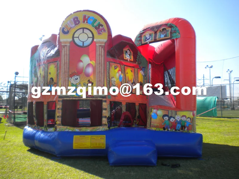 

FREE SHIPPING BY SEA Commercial PVC Inflatable Bouncer Inflatable Slide Bouncy Castle Combo For Rental