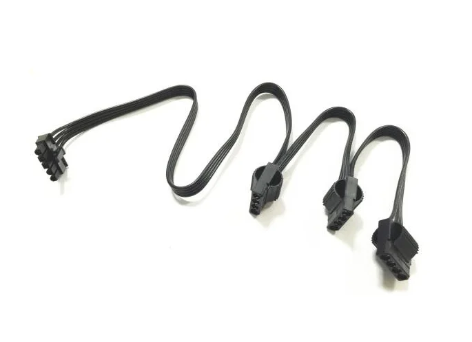 PCI E 5pin папа от 1 до 3 * IDE molex 4pin удлинитель сплиттер питания 4p Порт мультипликатор