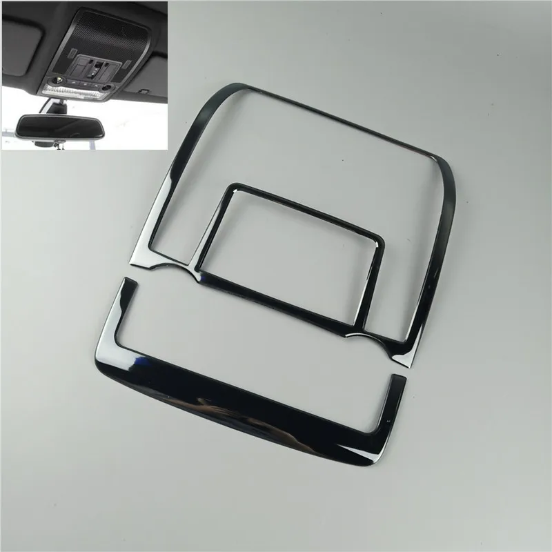 

Черная лампа для чтения на крыше автомобиля, декоративная рамка, накладка, 2 шт. для BMW X5 E70 X6 E71 2008-2014, нержавеющая сталь