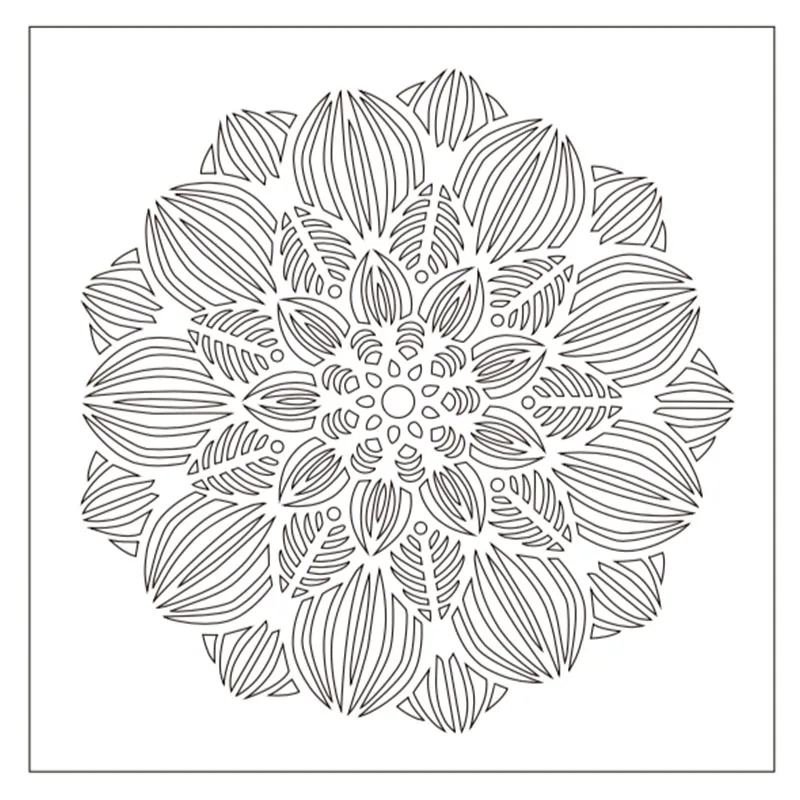 Трафарет Blossm для скрапбукинга альбом фотобумага карточки Веселые Пластиковые