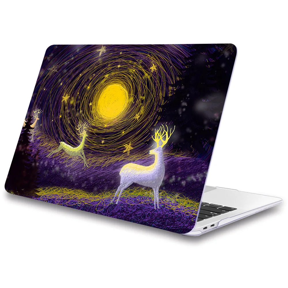 Чехол Redlai с прозрачным кристаллом для Macbook Air, 13 дюймов, A1932, для apple macbook Pro, 13, 16 дюймов, сенсорная панель,, retina, A2159, A2141
