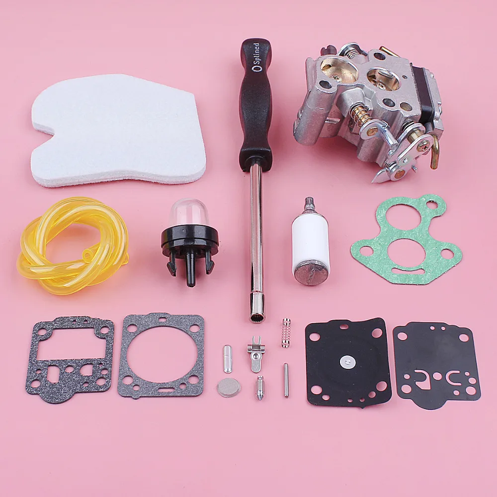 Карбюратор Carb Ремонтный комплект для Husqvarna 235 236 240 235E 240E воздушный топливный фильтр линия праймера лампа прокладка бензопилы Замена части