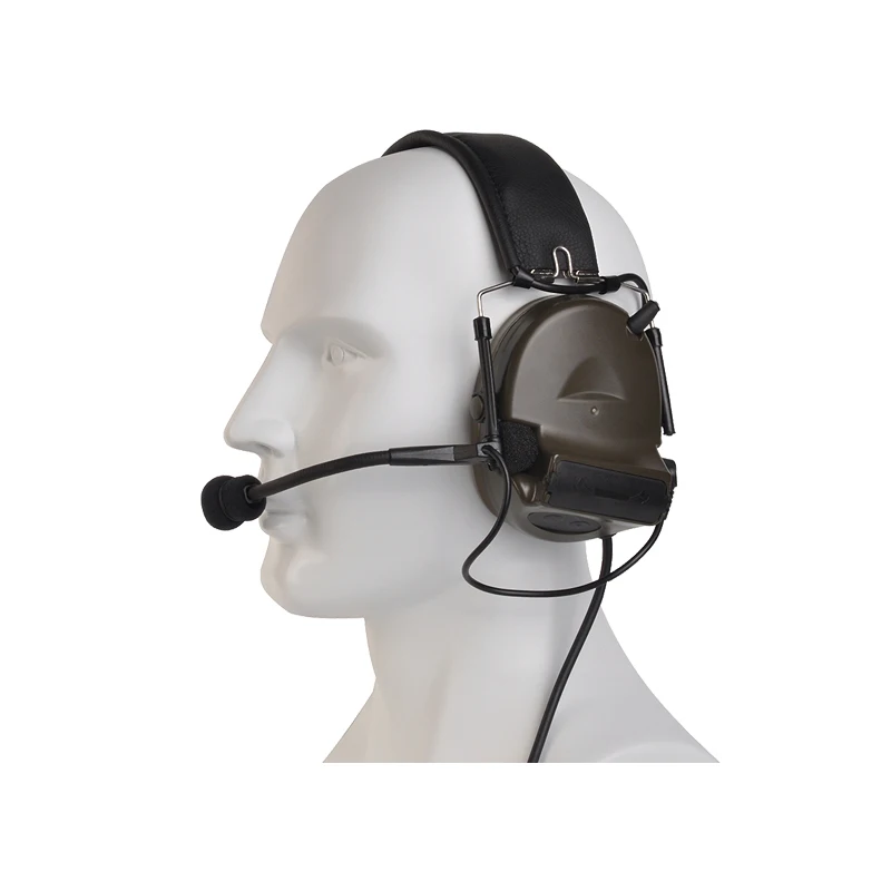 

New version Z-tac tactical comtac II peltor headphones no noise reduction function communication earphone