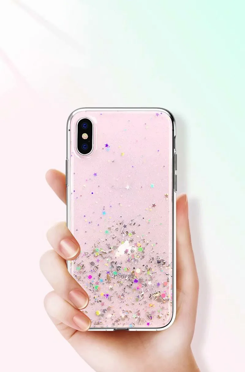 YiKELO Роскошный чехол сверкающий с блестками для Xiaomi mi 8 9 mi 8 lite mi 9 A2 6X мягкий чехол из ТПУ с блестками