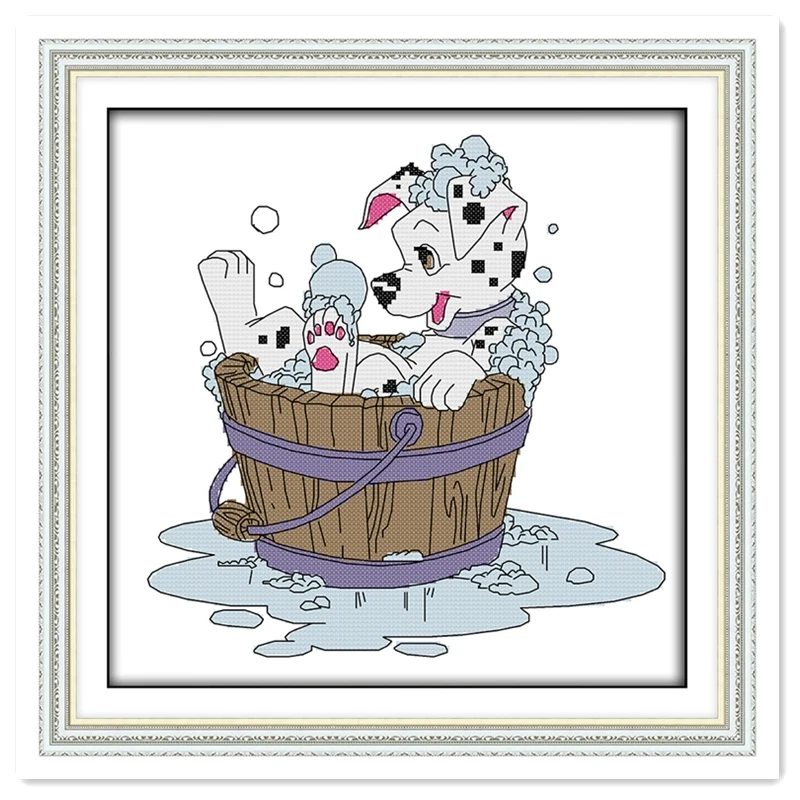 Набор для вышивки крестом Dalmatian (6) набор рукоделия 11CT напечатанный на холсте