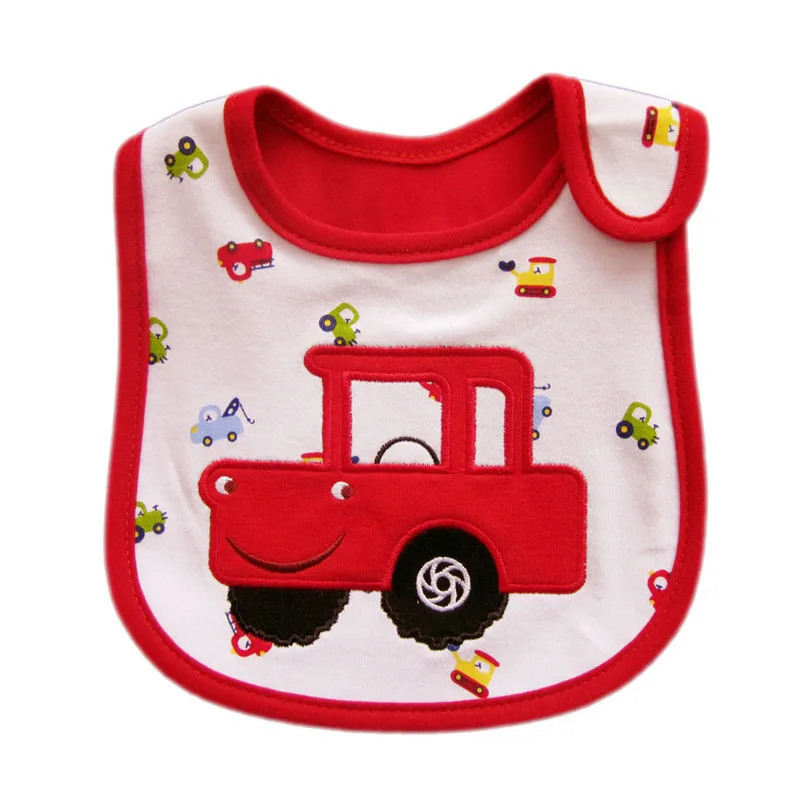 Детские хлопковые нагрудники Слюнявчики для новорожденных девочек и мальчиков