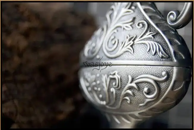 H23cm middle size bottle shape retro metal tabletop vases with one handle flower vase for decoration home HP003 | Дом и сад