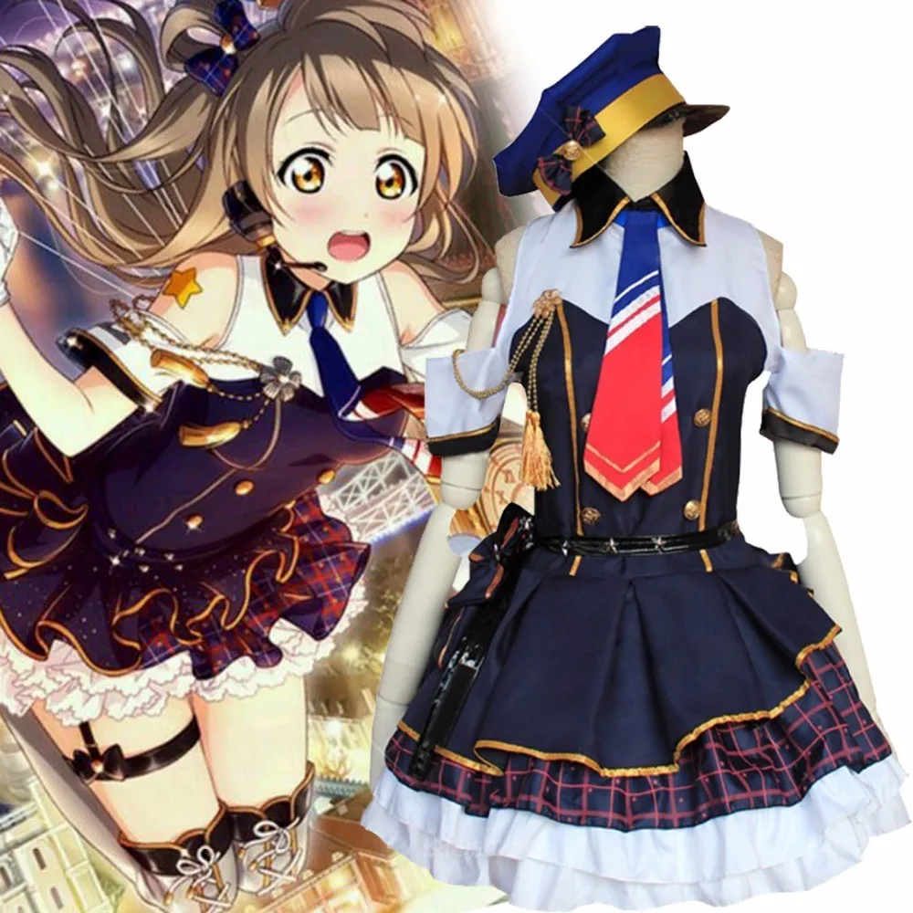 Люблю жить! Карнавальный костюм Lovelive School Idol Project Kotori Minami платье для пробуждения