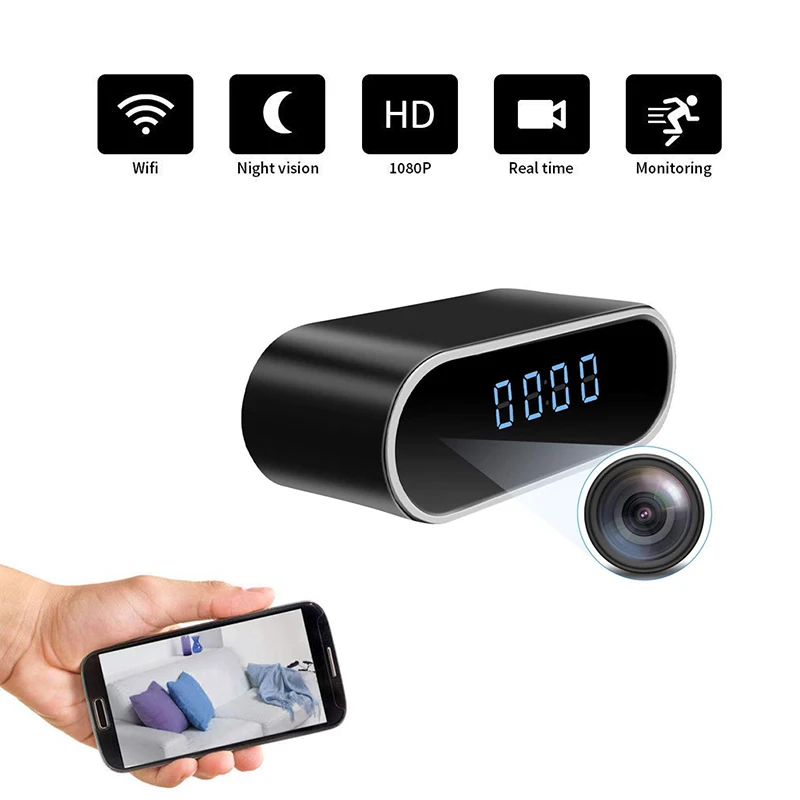 Настольный мини-видеорегистратор с Wi-Fi 1080P HD IP P2P | Электроника